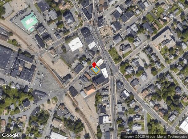  10 Wyman St, Stoughton, MA Parcel Map