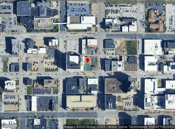  312 W 3Rd St, Davenport, IA Parcel Map