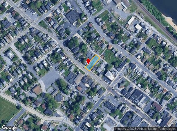 523 Bridge St, New Cumberland, PA Parcel Map