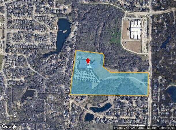  5000 S Bowen Rd, Arlington, TX Parcel Map