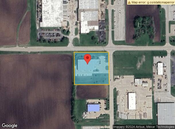  601 Flint Ave, Morton, IL Parcel Map