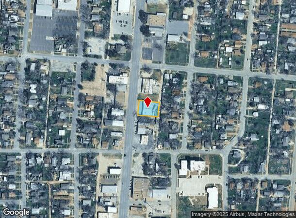  833 Butternut St, Abilene, TX Parcel Map