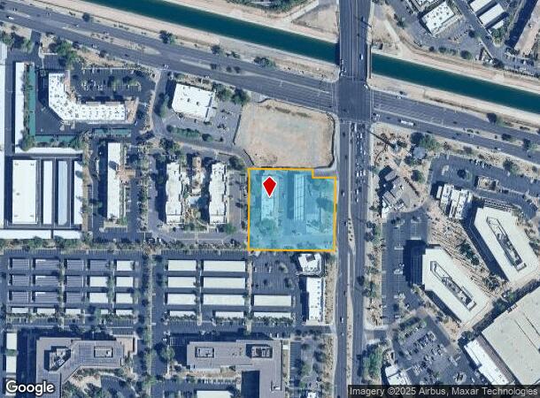  16610 N Scottsdale Rd, Scottsdale, AZ Parcel Map