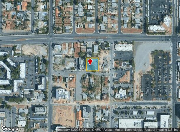 2008 Hamilton Ln, Las Vegas, NV Parcel Map