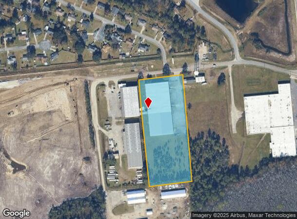 204 Hardman Rd, Hinesville, GA Parcel Map