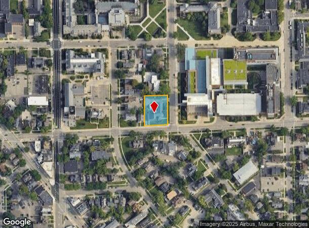 730 Tappan Ave, Ann Arbor, MI Parcel Map