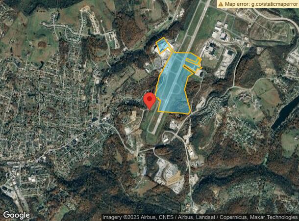  2000 Aviation Way, Bridgeport, WV Parcel Map