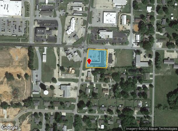  150 S Curtis Ave, Pea Ridge, AR Parcel Map