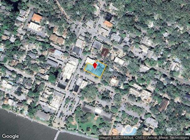  513 Beachview Dr, Saint Simons Island, GA Parcel Map