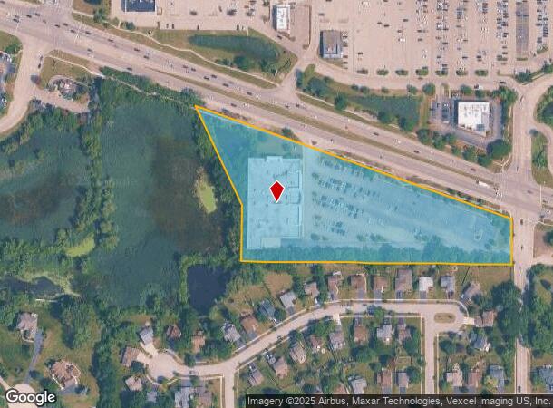 825 S Rand Rd, Lake Zurich, IL Parcel Map