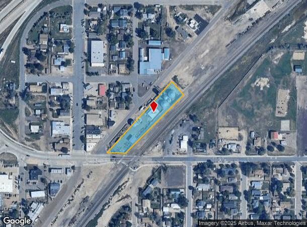 650 Birch St, Hudson, CO Parcel Map