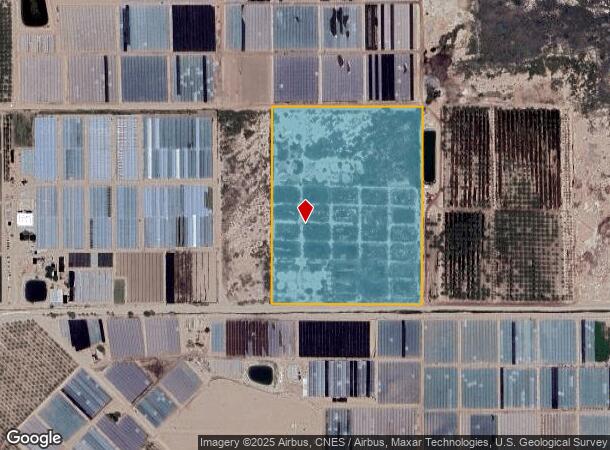  89525 Avenue 78 Ave, Thermal, CA Parcel Map