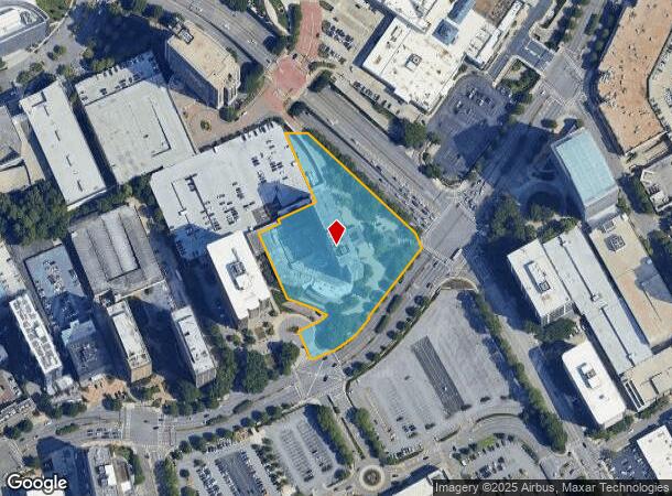  3434 Peachtree Rd Ne, Atlanta, GA Parcel Map