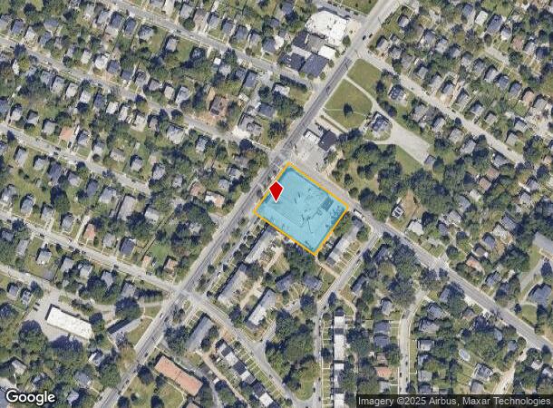 5511 Edmondson Ave, Baltimore, MD Parcel Map