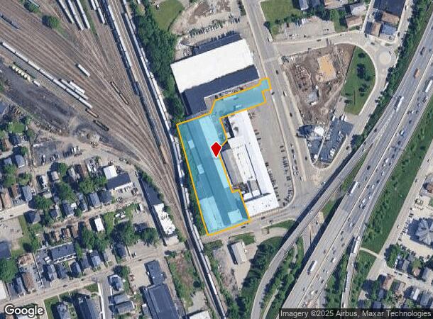  665 Cambridge St, Worcester, MA Parcel Map