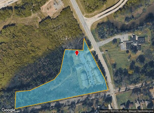 3600 Springer Blvd, Little Rock, AR Parcel Map
