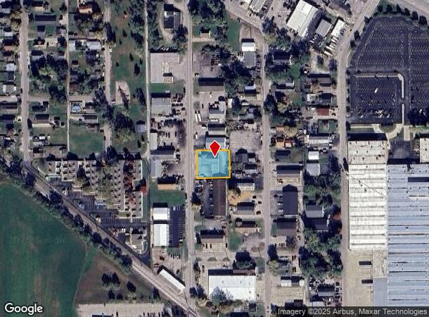  431 S Mapleton St, Columbus, IN Parcel Map