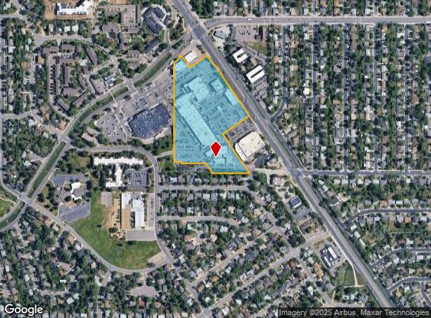 693 S Broadway St, Boulder, CO Parcel Map