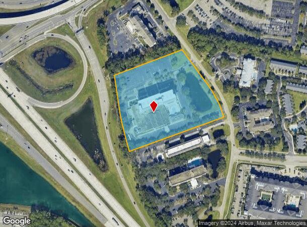  4670 Salisbury Rd, Jacksonville, FL Parcel Map