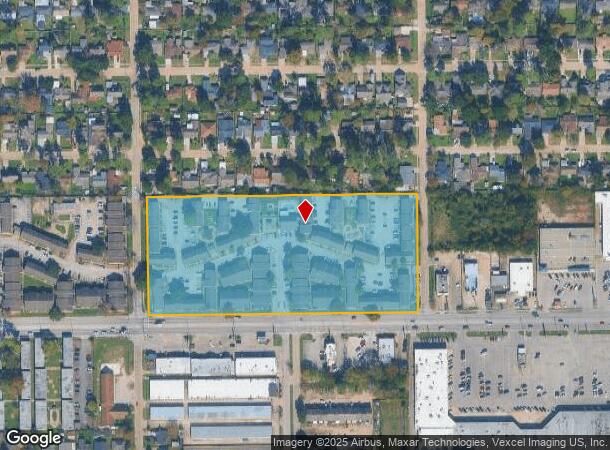  5001 Aldine Mail Route Rd, Houston, TX Parcel Map