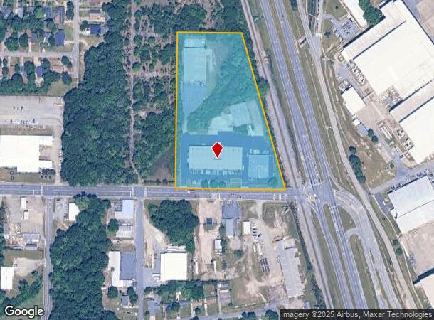 24 Green St, Warner Robins, GA Parcel Map