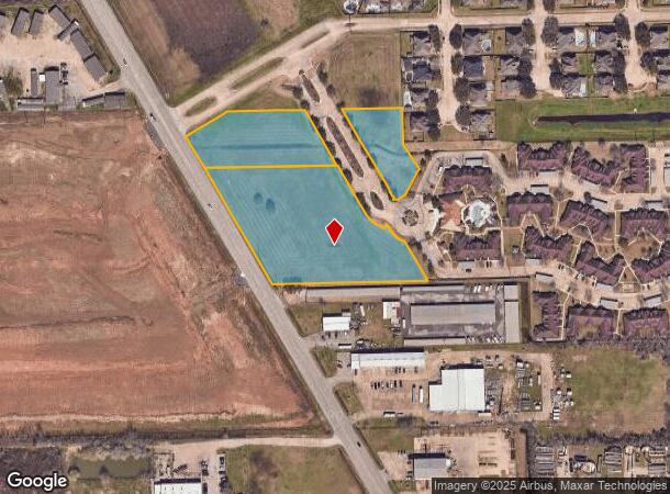 Highway 35, Pearland, TX Parcel Map