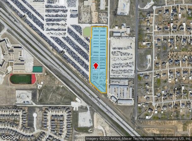 900 N Blue Mound Rd W, Haslet, TX Parcel Map