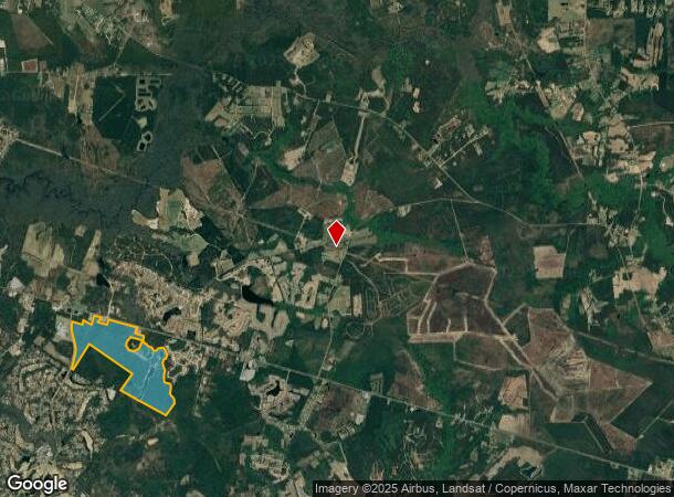  1391 Southport Supply Rd Se, Bolivia, NC Parcel Map