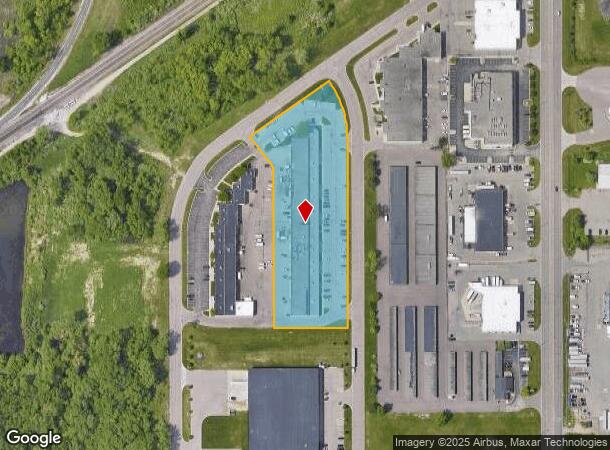 4500 Empire Way, Lansing, MI Parcel Map