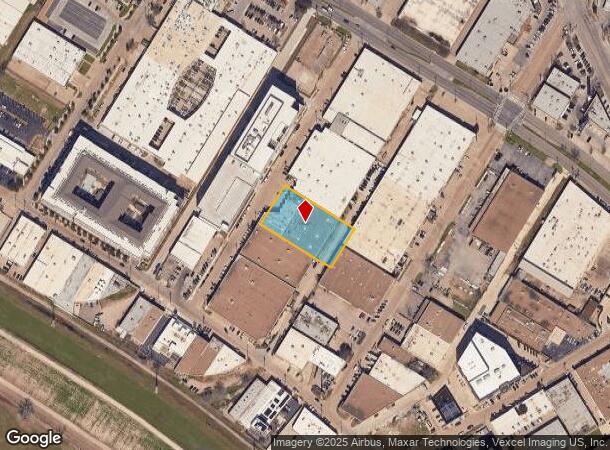  134 Riveredge Dr, Dallas, TX Parcel Map