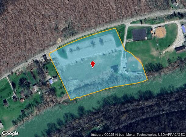 6006 Elk River Rd N, Clendenin, WV Parcel Map
