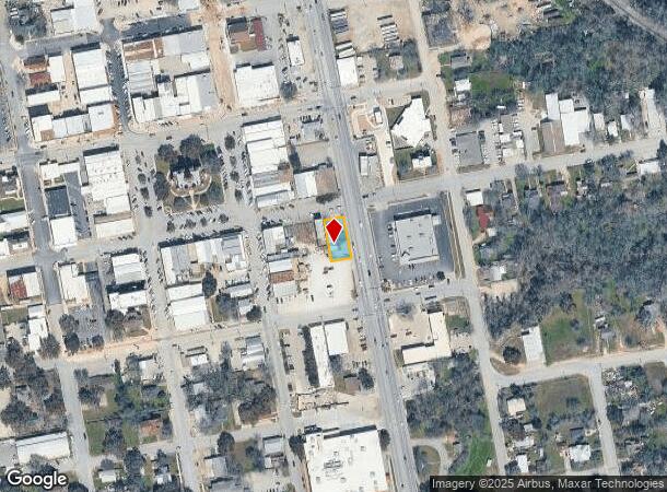  201 S Colorado St, Lockhart, TX Parcel Map