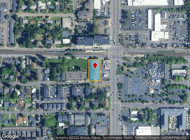 12110 E Burnside St, Portland, OR Parcel Map