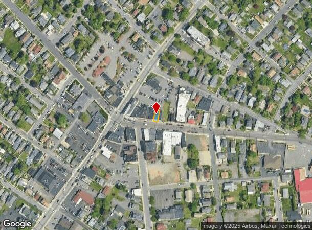  205 E Drinker St, Dunmore, PA Parcel Map