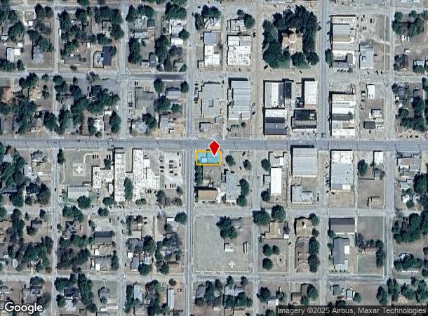  215 W Omega St, Henrietta, TX Parcel Map