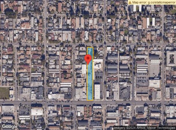  2525 E Anaheim St, Long Beach, CA Parcel Map