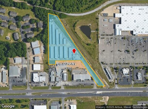  6399 Atlanta Hwy, Montgomery, AL Parcel Map