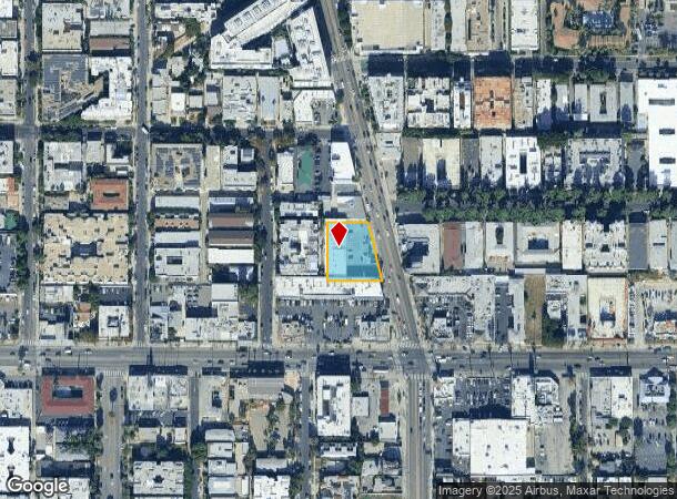 1523 N La Brea Ave, Los Angeles, CA Parcel Map