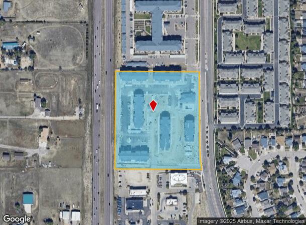 5720 Fireglow Pt, Colorado Springs, CO Parcel Map