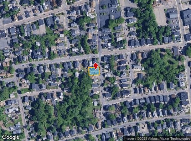  45 Fuller St, Brockton, MA Parcel Map