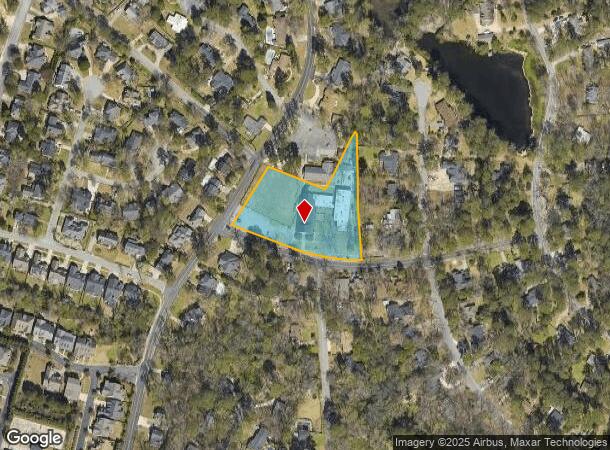  4600 Daniel Dr, Columbia, SC Parcel Map