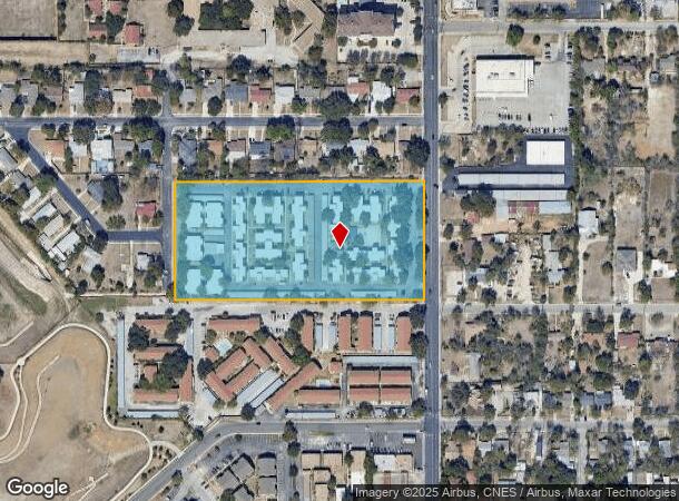  1011 Vance Jackson Rd, San Antonio, TX Parcel Map
