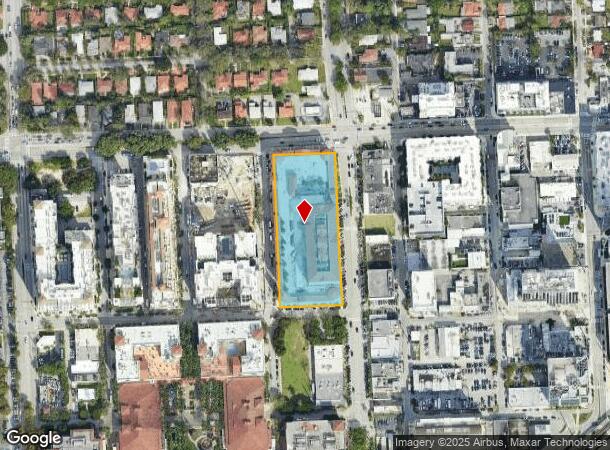  200 Bird Rd, Coral Gables, FL Parcel Map
