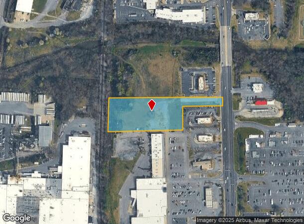  N Glenwood Ave, Dalton, GA Parcel Map
