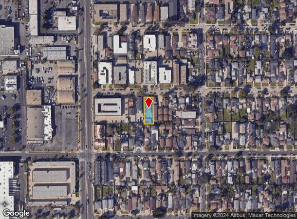  1636 W 219Th St, Torrance, CA Parcel Map