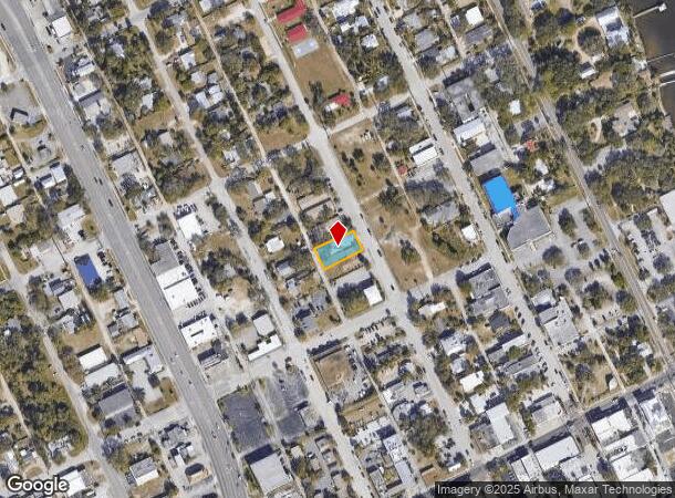  1542 Guava Ave, Melbourne, FL Parcel Map