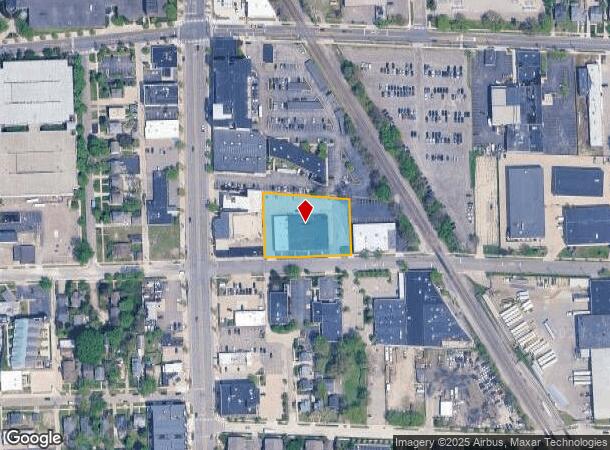  203 E Hudson Ave, Royal Oak, MI Parcel Map