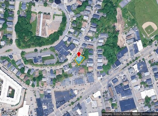  42 Gage St, Worcester, MA Parcel Map