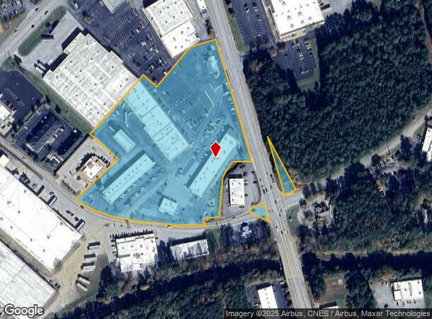 Hi-Tech Rd, Seneca, SC Parcel Map