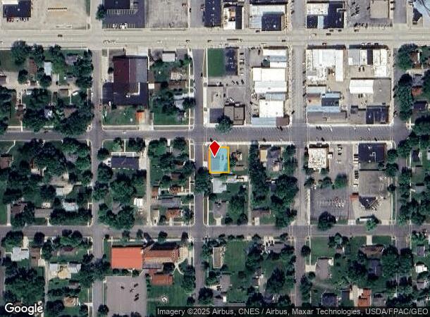  907 W Depue Ave, Olivia, MN Parcel Map